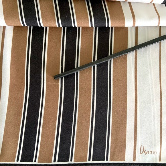 Vintage Vera striped scarf - Picture 3 of 8